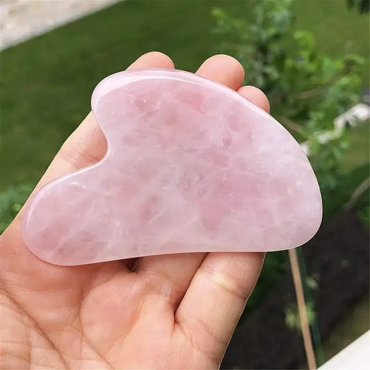 Natural Guasha Jade Facial Beauty Scraping Massage Tools Firm Skin Care Face Gua Sha SPA Physical Therapy Gue Che Roller